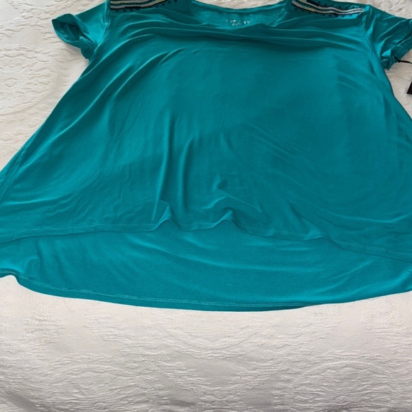 BNWT Ava & Viv Teal Women's Top No Longer Sold in Stores - Picture 5 of 8